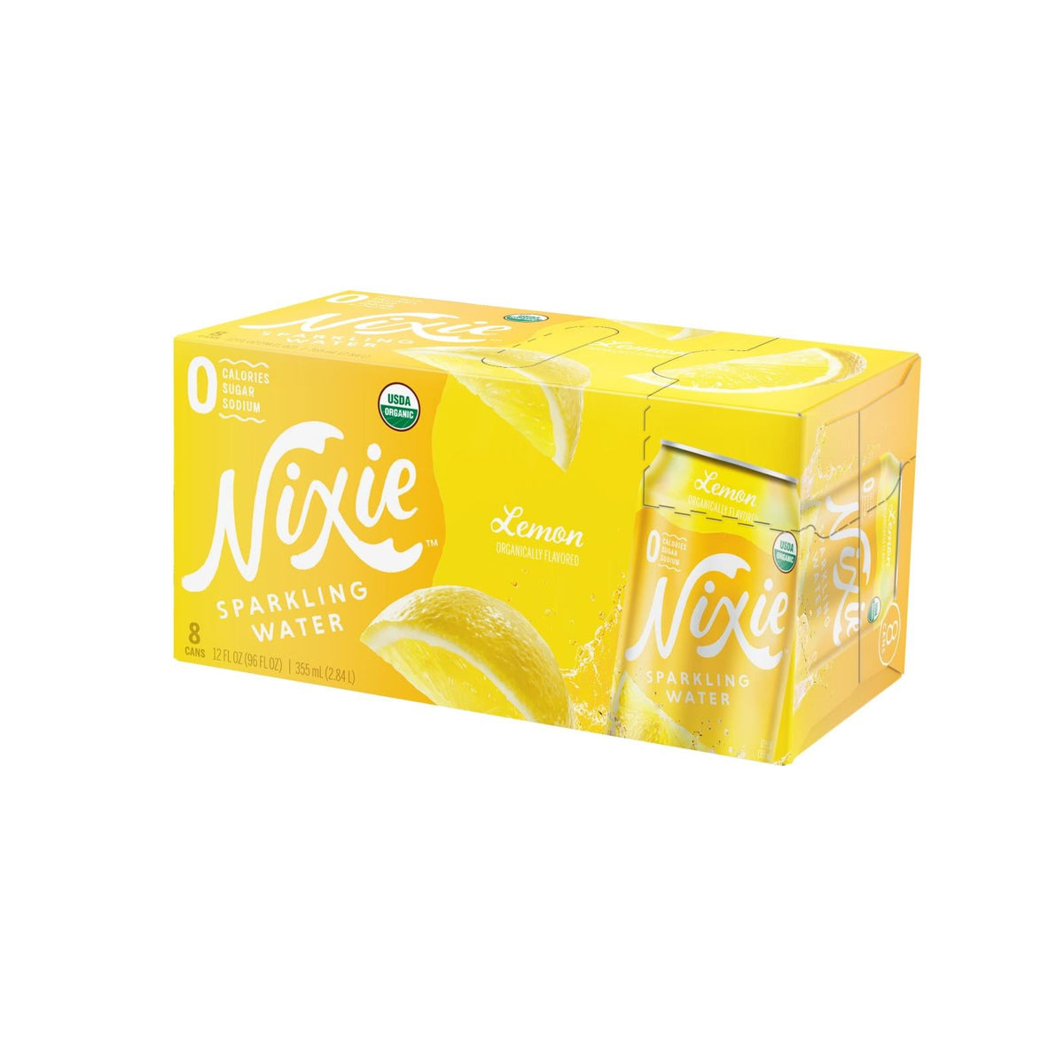 Nixie Lemon Sparkling Water, 8 Oz., Case of 3 — Specialty Food Source