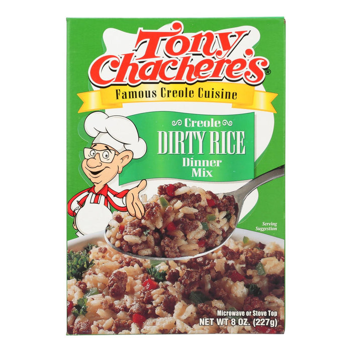 Tony Chachere's Creole Dirty Rice Dinner Mix, 8 Oz. (Pack of 12)