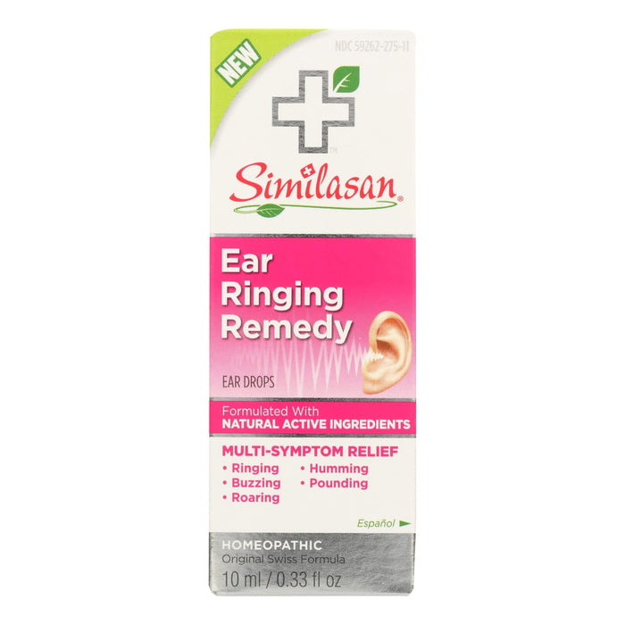 Similasan Ear Ringing Remedy - Reduce Tinnitus & Vertigo - 0.33 Fl Oz