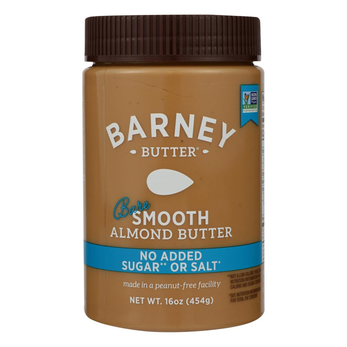 Barney Butter Almond Butter Smooth 16 Oz (Pack of 6)