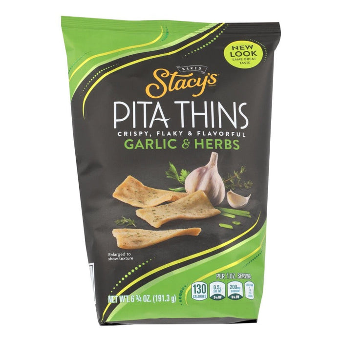 Stacy's Perfectly Thymed Pita Thins (Pack of 8 - 6.75 Oz.)