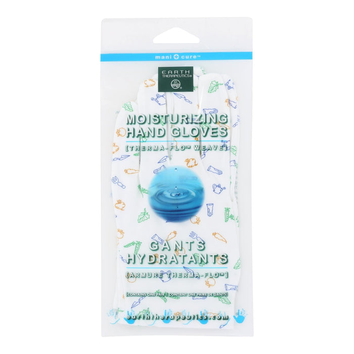 Earth Therapeutics Relaxing Moisturizing Hand Gloves in Garden Print