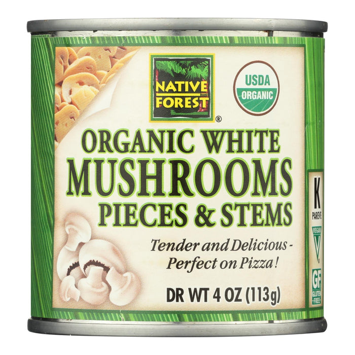 Native Forest Organic Mushroom Pieces and Stems, 48 Oz.