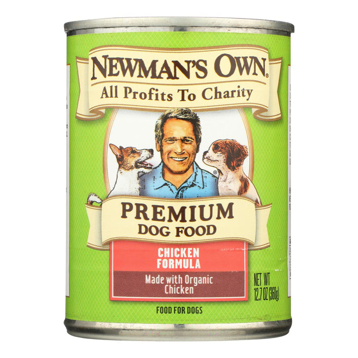 Newman's Own Organics Chicken Dog Food - 12.7 Oz. Can (Pack of 12)