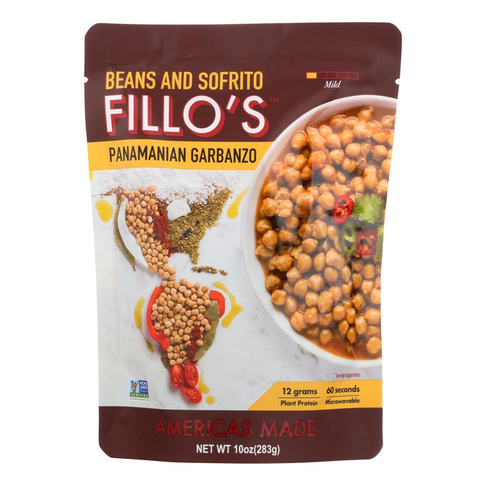 Fillo's Panamanian Garbanzo Beans (6 - 10 Oz. Packs)