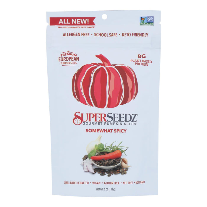 Superseedz Gourmet Spicy Pumpkin Seeds (Pack of 6 - 5 Oz.)
