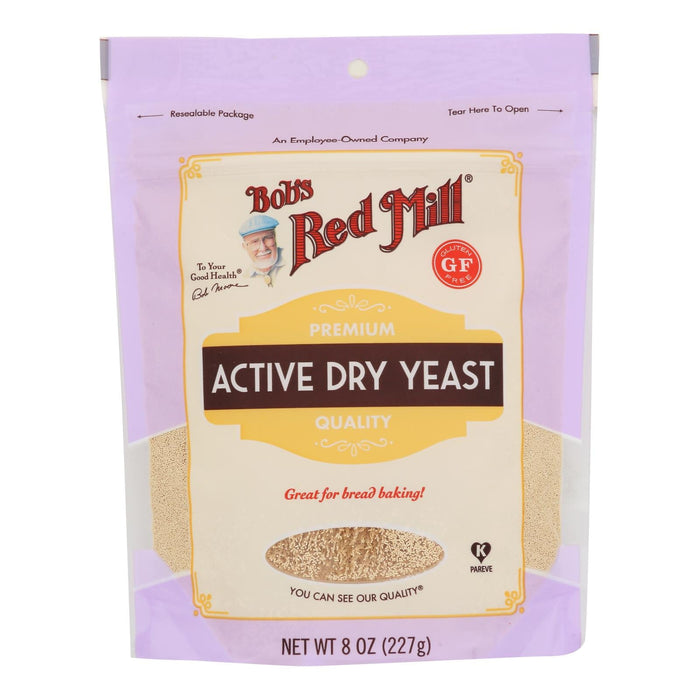 Bob's Red Mill Active Dry Yeast, 8 Oz (Case of 4)