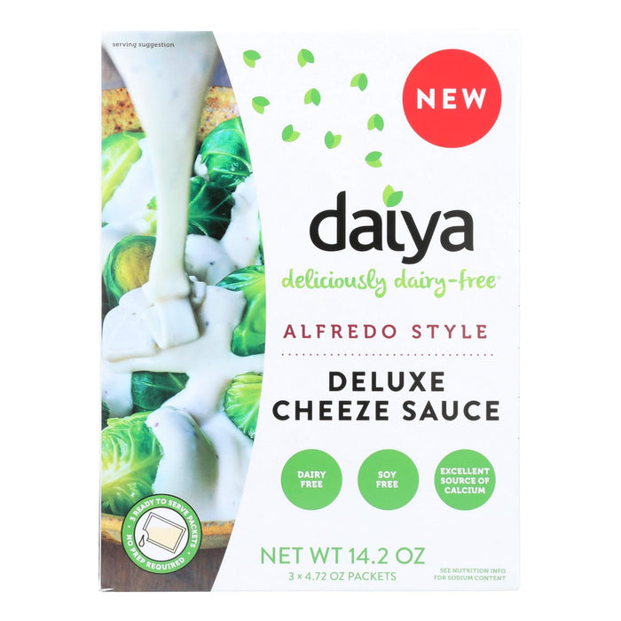 Daiya Dairy-Free Creamy Alfredo Style Cheeze Sauce (Pack of 8 - 14.2 Oz.)