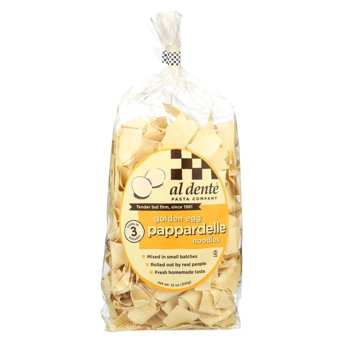 Al Dente Pappardelle Golden Egg Pasta, 6 Pack of 12 oz