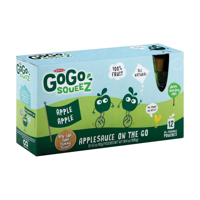 Gogo Squeez Organic Applesauce 6-Pack Of 3.2oz Pouches