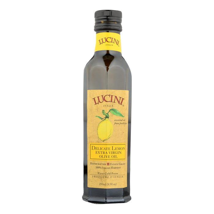 Lucini Italia Lemon Infused Extra Virgin Olive Oil - 8.5 FL Oz Pack of 6