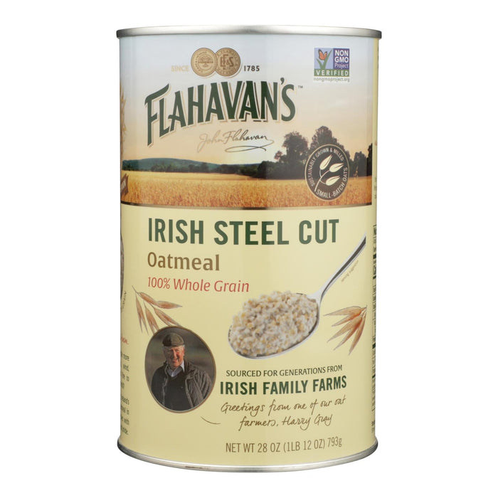 Flahavans Irish Steel Cut Oatmeal (Pack of 6 - 28 Oz.)