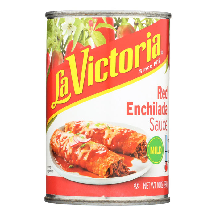 La Victoria Mild Red Enchilada Sauce (Pack of 12 - 10 oz.)