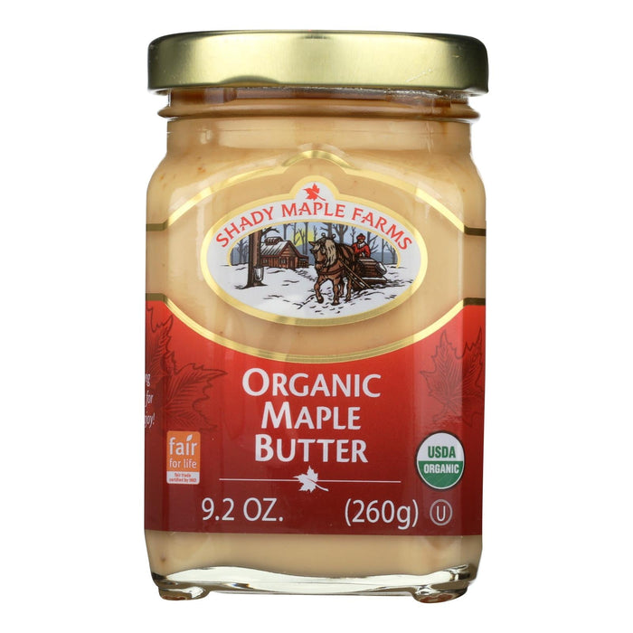 Shady Maple Farms Organic Maple Butter, 8 Pack of 9.2 Oz. Jars