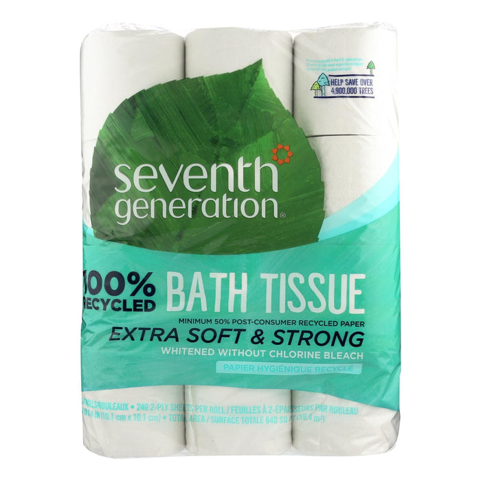 Seventh Generation Bath Tissue 2-Ply, 24 Rolls Per Case