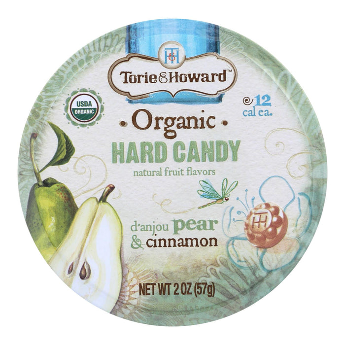 Torie & Howard Organic Hard Candies - Honeycrisp Apple & Pomegranate (Pack of 8 - 2 Oz)