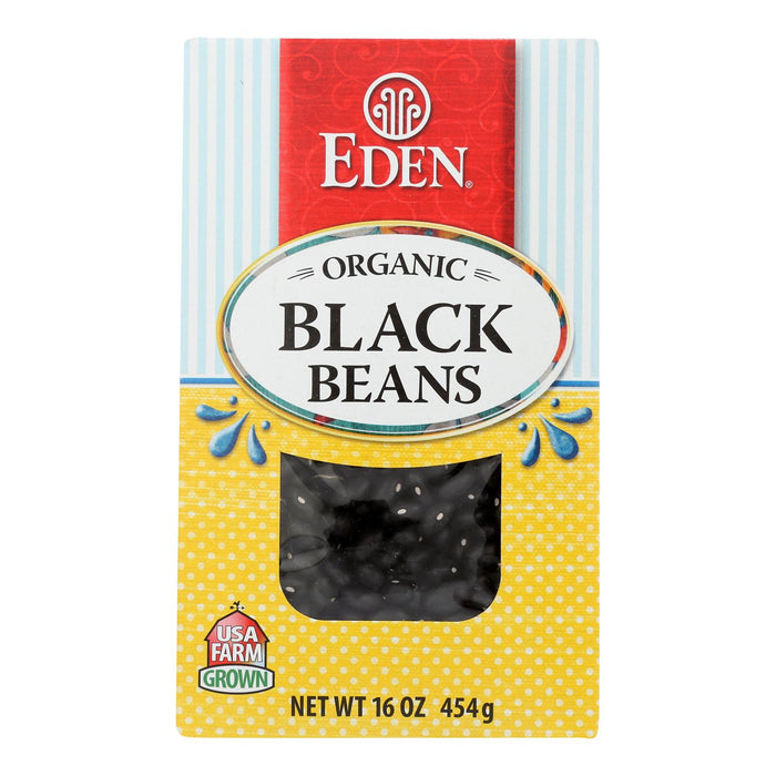 Organic Black Turtle Beans (12 Pack - 16 Oz. Each)