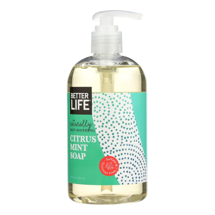 Better Life No-Regret Soap - Energizing Citrus & Mint - 12 Fl Oz.