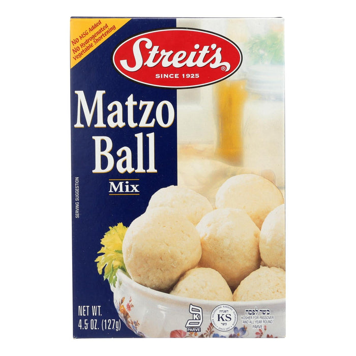 Streit's Premium Matzo Ball Mix for Easy Home Cooking (Pack of 12 - 4.5 Oz.)