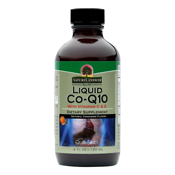 Nature's Answer High-Absorption Liquid Co-Q10 for Heart Health (4 Fl Oz)