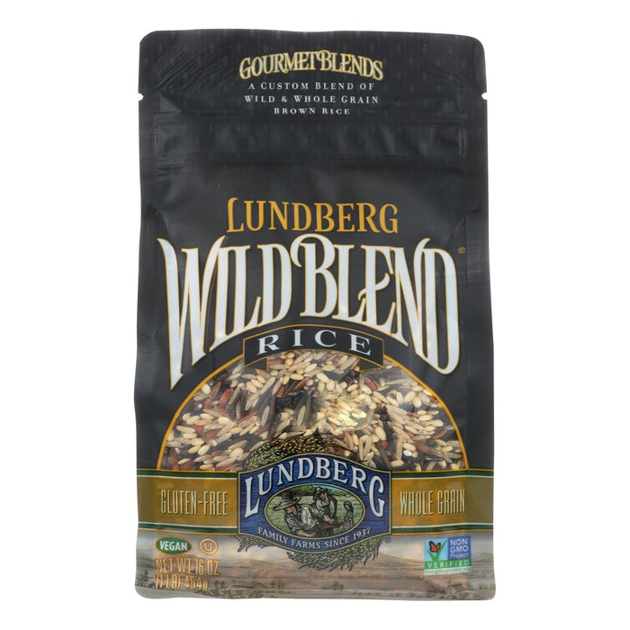 Lundberg Family Farms Wild Blend Rice, 6-Pack, 1 Lb Each