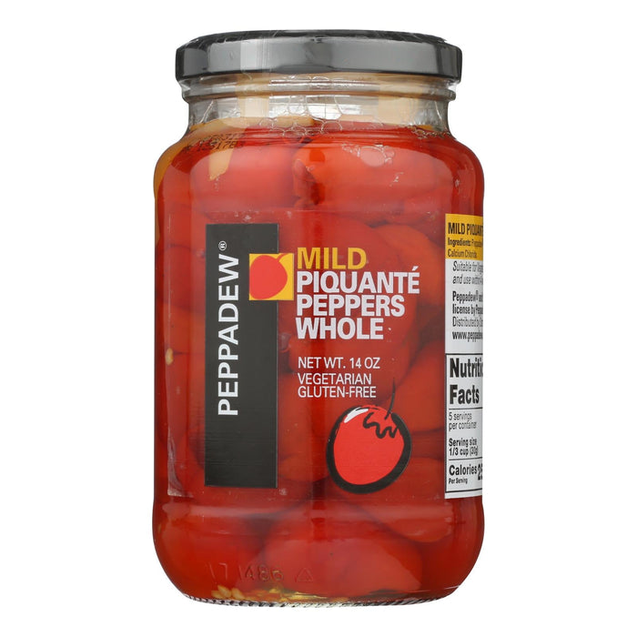 Peppadew Mild Whole Piquante Peppers (Pack of 12 - 14 Oz.)