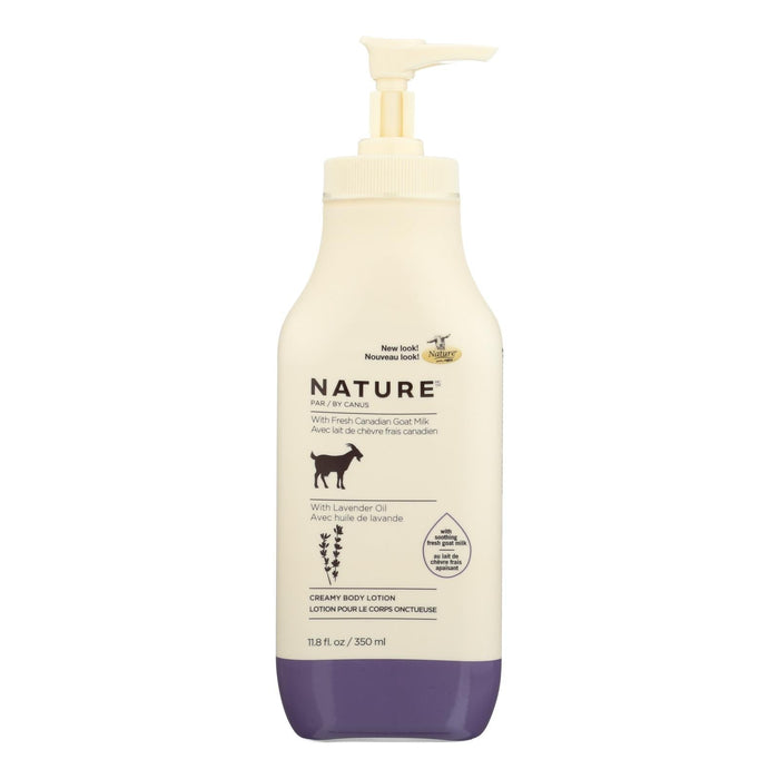 Nature By Canus Goats Milk Lavender Oil Lotion - 11.8 Oz.