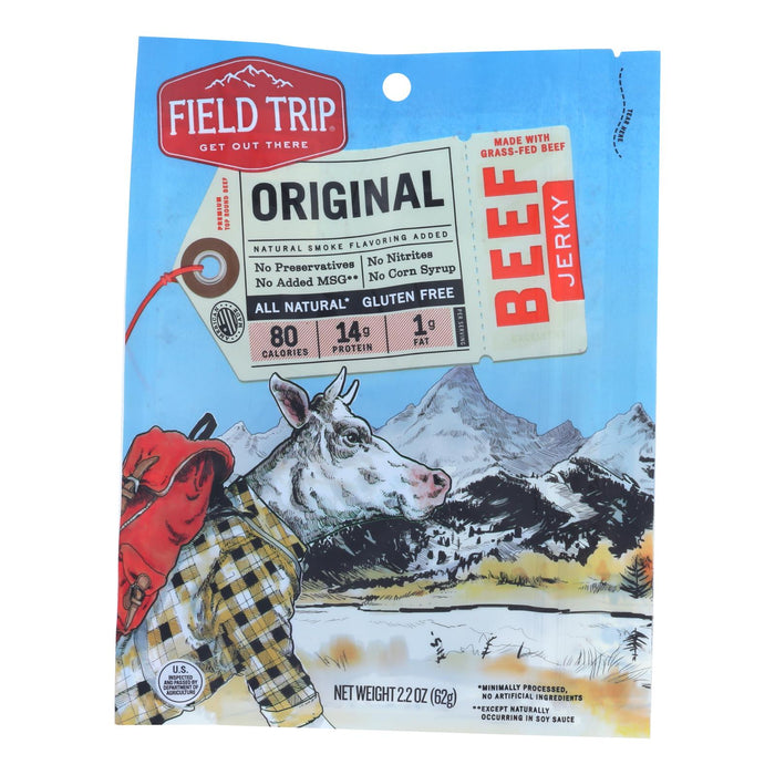 Field Trip Gluten Free Korean BBQ Beef Jerky - Pack of 9 | 2.2 Oz