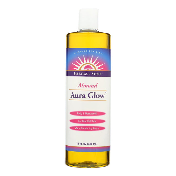 Heritage Products Aura Glow Skin Lotion Almond (16 Fl Oz.)