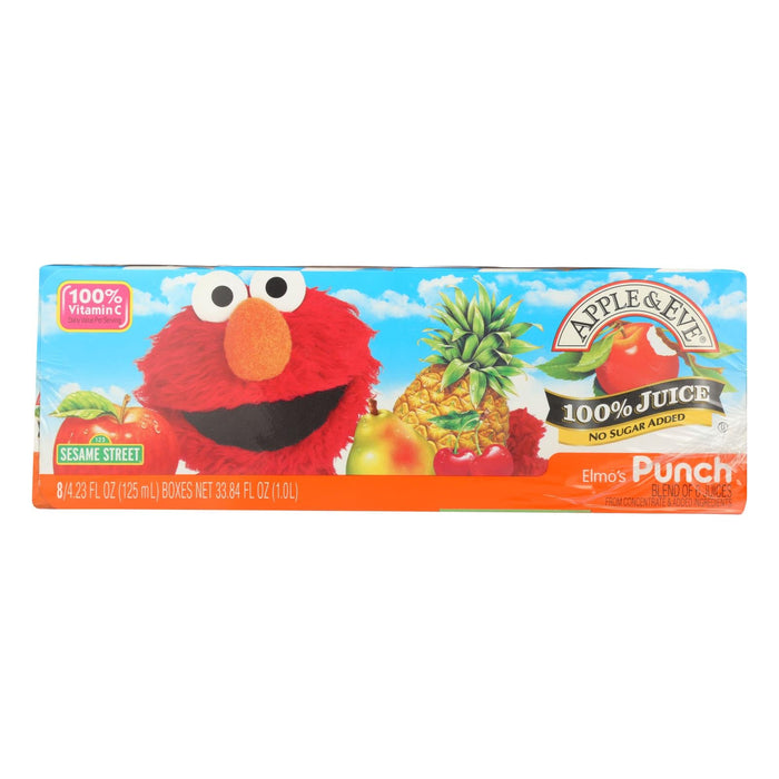 Apple and Eve Sesame Street Elmo's Punch Juice (Pack of 6 - 6 oz.)