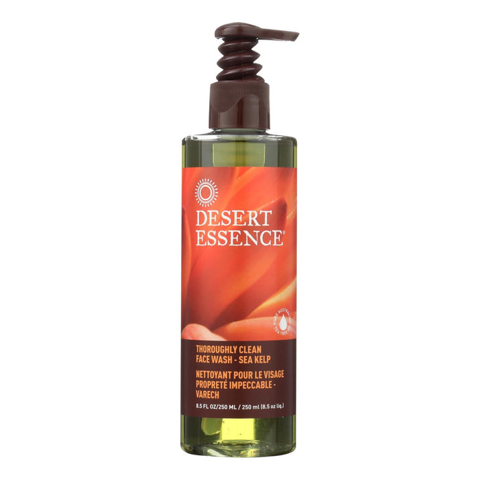 Desert Essence Eco Harvest Tea Tree Oil & Sea Kelp Foaming Face Wash (8.5 Fl Oz)