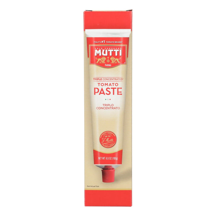 Mutti Tomato Paste - Triple Concentrated - 6.5 Oz Can, Case of 12
