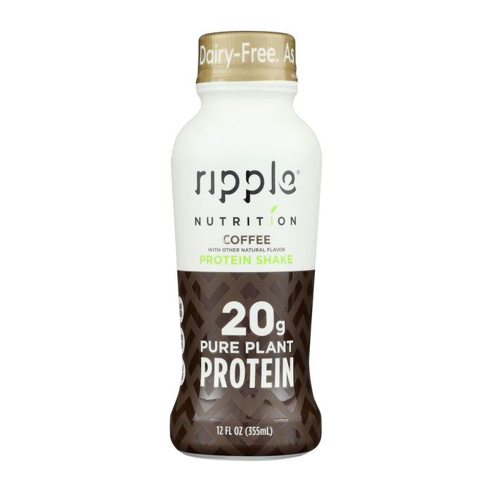 Ripple Foods PBC Shake RTD Coffee (Pack of 12) - 12 Oz.