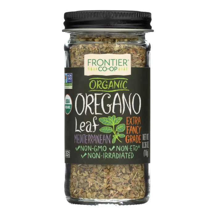 Frontier Herb - Organic Oregano Leaf - Cut and Sifted Fancy Grade Flakes, 0.36 oz