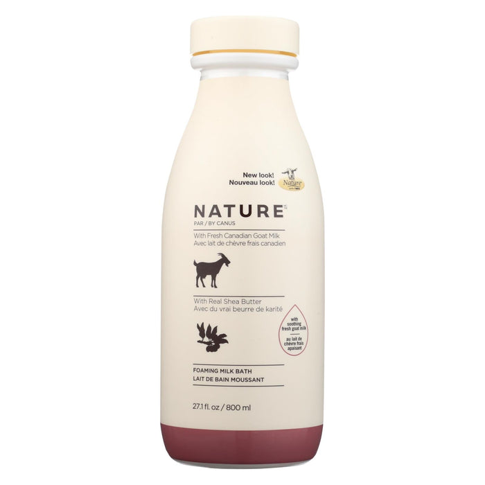 Nature By Canus Shea-Infused Goat's Milk Bath Foam (27.1 Fl Oz)