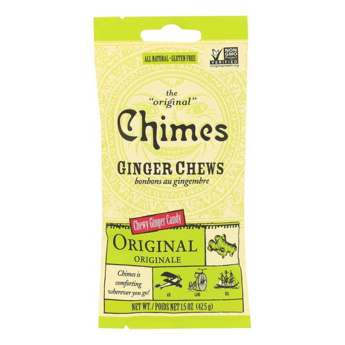 Chimes Original Refreshing Ginger Chews - 12-Pack, 1.5 Oz. Each