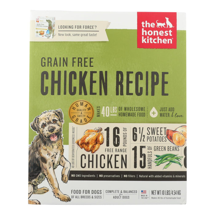 The Honest Kitchen Force (Pack of 10 Lb.) Grain Free Chicken Dog Food