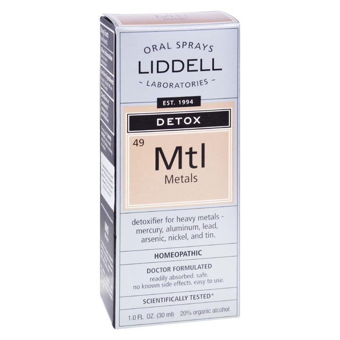 Liddell Anti-Tox Metals Homeopathic Spray (1 Fl Oz)