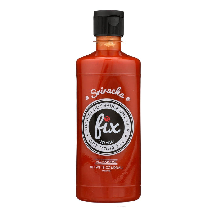 Fix Hot Sauce - Sriracha (Pack of 6) - 18 Oz.