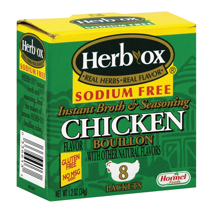 Herb-Ox Low Sodium Chicken Bouillon (96 Cubes)