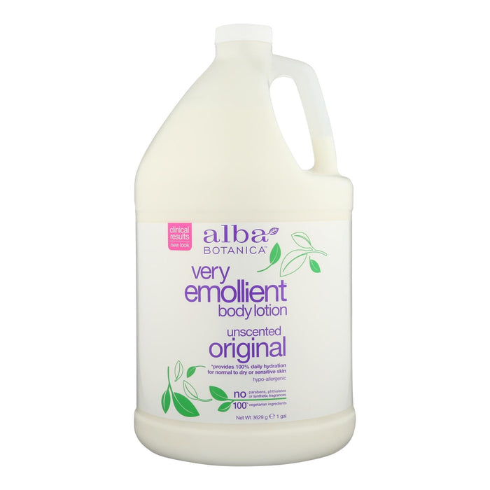 Alba Botanica Very Emollient Unscented Body Lotion (1 Gallon)