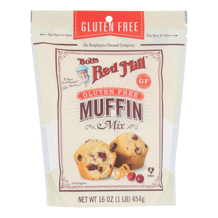 Bob's Red Mill Gluten Free Muffin Mix (Pack of 4 - 16 Oz.)