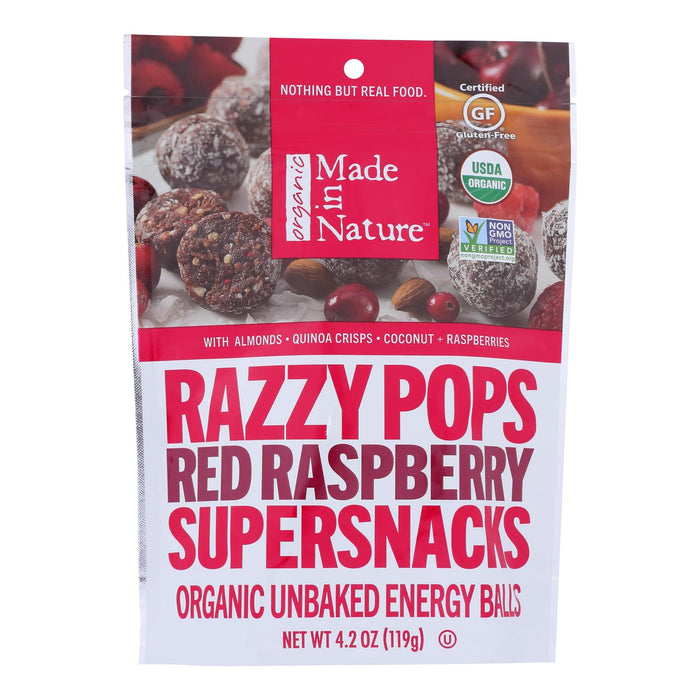 Made In Nature Razzy Pop Berry Flavor Concentrated Shot (Pack of 6) 4.2 Oz.