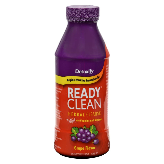 Ready Clean Herbal Natural Grape Detoxify (Pack of 16 Fl Oz)