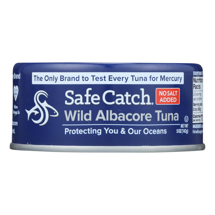 Safe Catch Wild Albacore Tuna, 5 Oz., Pack of 12