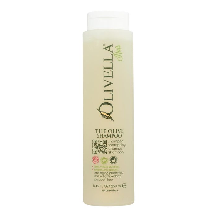 Olivella Natural Olive Strengthening Shampoo (Pack of 8.5 Fl Oz)