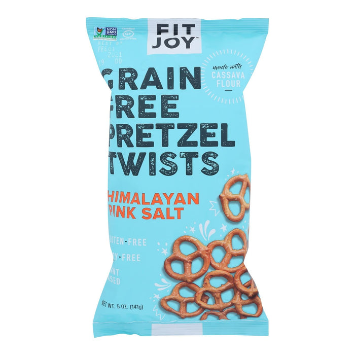 Fitjoy Green Sea Salt Pretzels (Pack of 12 - 5 Oz.)