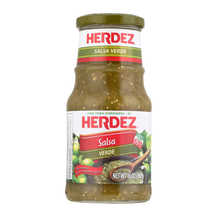 Herdez Salsa Verde, Mild,  16 Oz, Pack of 12