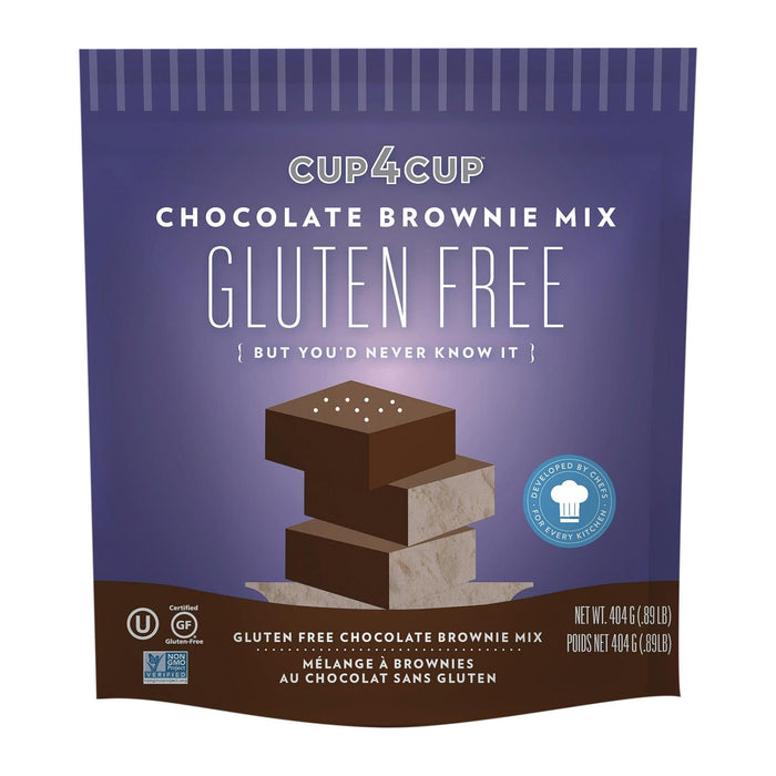 Cup4Cup Gluten-Free Chocolate Brownie Mix (Pack of 6 - 14.25 Oz. Each)