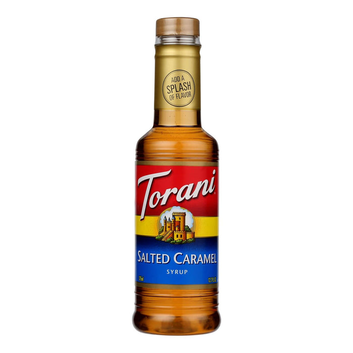 Torani Salted Caramel Coffee Syrup (Pack of 4 - 12.7 Fl Oz)